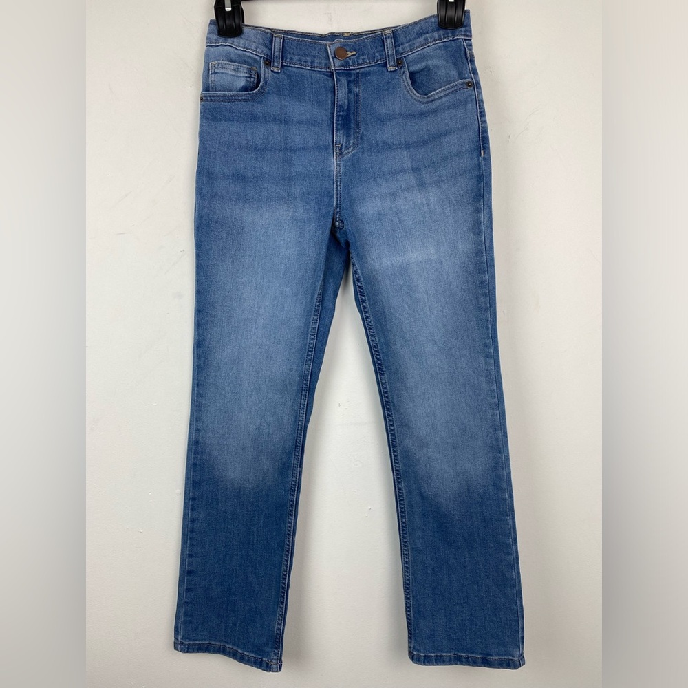 Wonder Nation size 14 Girls Blue Denim Straight Leg Jeans